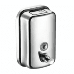 DISPENSADOR DE JABON LIQUIDO METALICO 500ML ACERO
