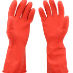 GUANTES ROJO DOMESTICOS TALLA 8