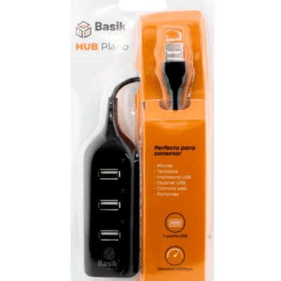 MULTIPUERTO USB BASIK TECH 3 SALIDAS