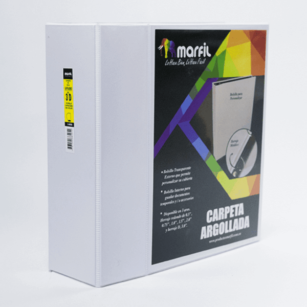 PASTA CATALOGO BLANCA 3R"