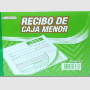 RECIBO DE CAJA MENOR *100 HOJAS CIO