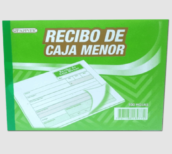 RECIBO DE CAJA MENOR *100 HOJAS CIO