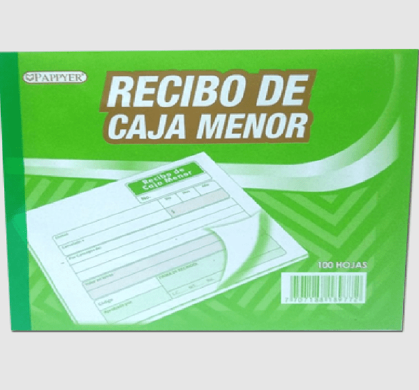 RECIBO DE CAJA MENOR *100 HOJAS CIO