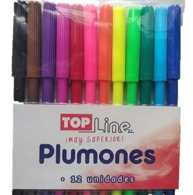 PLUMONES ECONOMICOS *12 UND