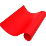 PLIEGO DE CARTULINA PLANA ROJA