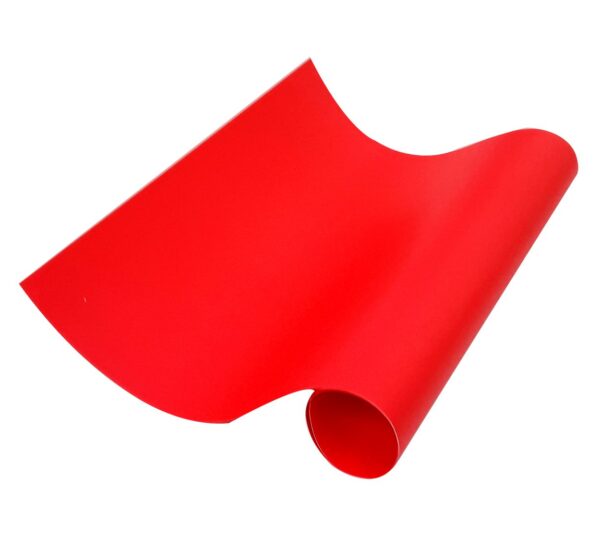 PLIEGO DE CARTULINA PLANA ROJA