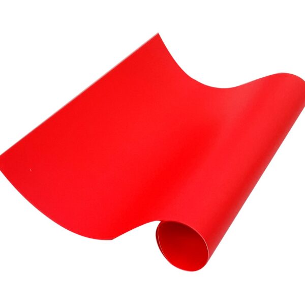PLIEGO DE CARTULINA PLANA ROJA