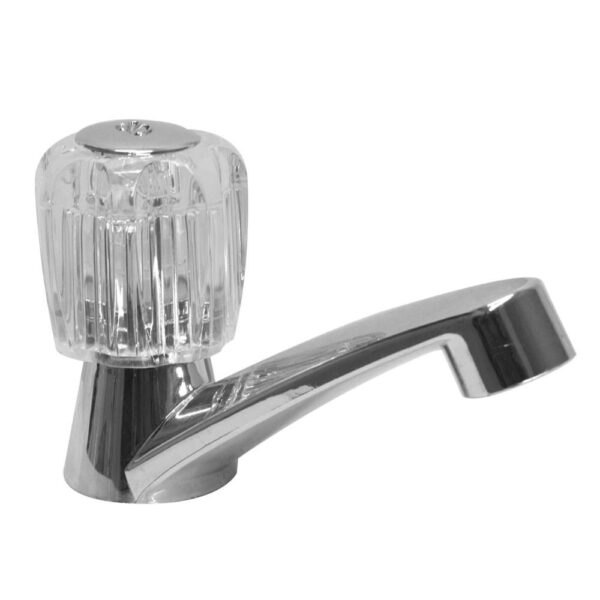 LLAVE LAVAMANOS POMO PRISMA UDUKE METALICA (HT1202) 13573