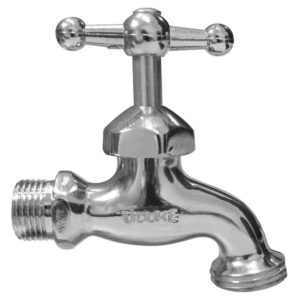 LLAVE GRIFO CROMADO UDUKE EN CAJA CHAPOLA METALICA 3864