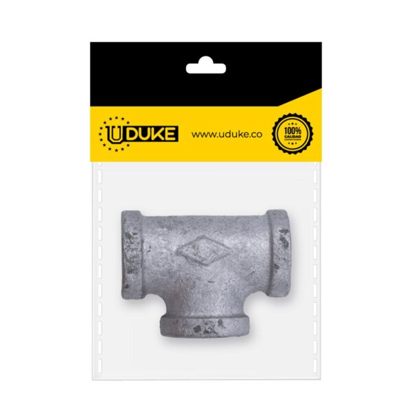 GALVANIZADO TEE 1/2 FINO PQT X 1 UDUKE