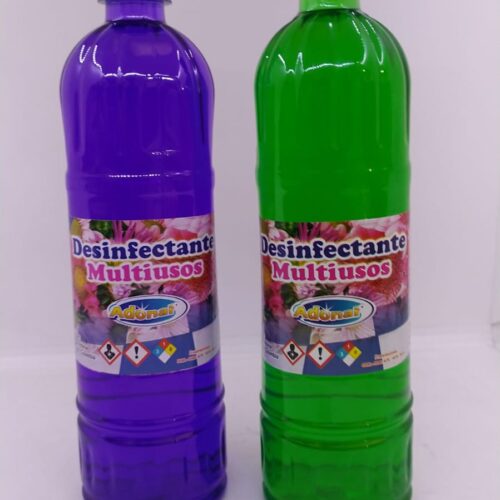 DESINFECTANTE MULTIUSOS AROMAS SURTIDOS X 900ML ADONAI