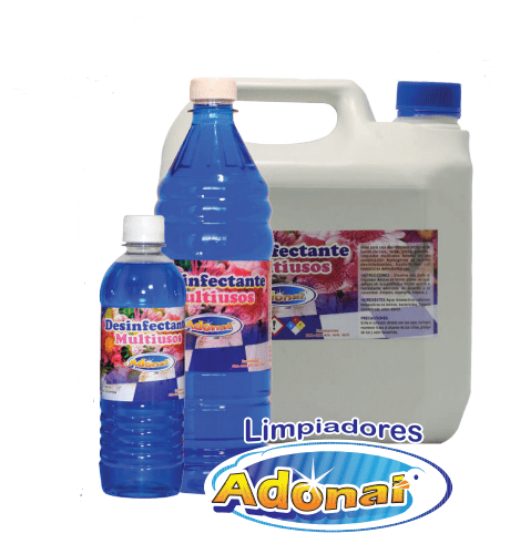 DESINFECTANTE MULTIUSOS AROMAS SURTIDOS X 4 LT ADONAI