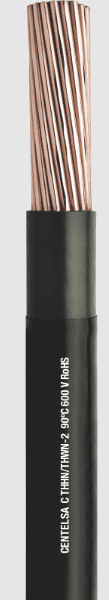 CABLE 8 Cu THWN-2 CENTELSA NX NEGRO