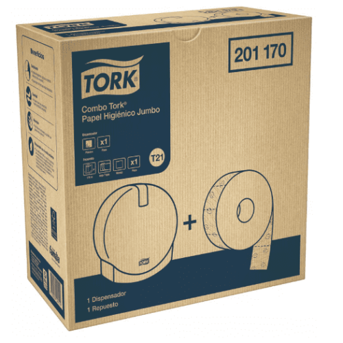 COMBO DISPENSADOR PH JUMBO + PH JUMBO TORK COD:664675