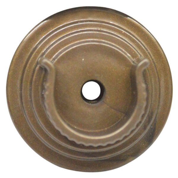 ACCESORIO CORTINERO PLAFON CAFE EN U (ABIERTO) 3/4 (170402) Item: 8749