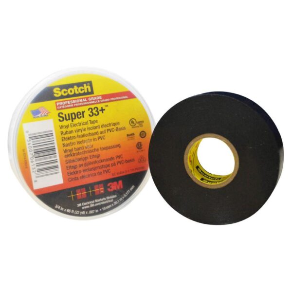 CINTA AISLANTE 3M SCOTCH SUPER 33 GRANDE 20 MTS