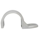 GRAPA PLASTICA BLANCA 3/8 (PARA MANGUERA NAVIDEÑA) (PRECIO POR UNIDAD)