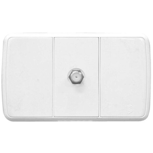 LINEA FUTURA BLANCA INCRUSTAR TOMA TV DUKE ENERGY (V16-033)