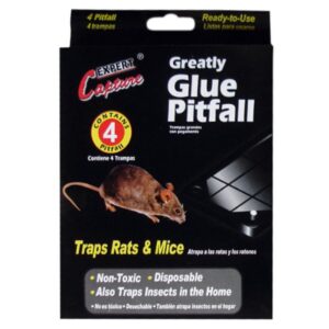 PEGA RATON PLASTICO X 4 PCS (HT1126)