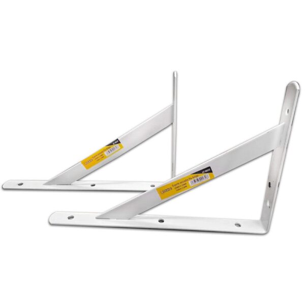 PIE AMIGO UDUKE REFORZADO BLANCO X PAR 10X6 (25X16CM)(CAL 2MM) (HT90233)