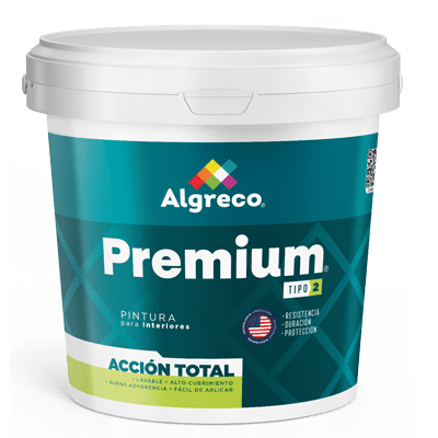 PINTURA VINILO PREMIUM TIPO 2 BLANCO CUÑETE (90400105 (ALGRECO)
