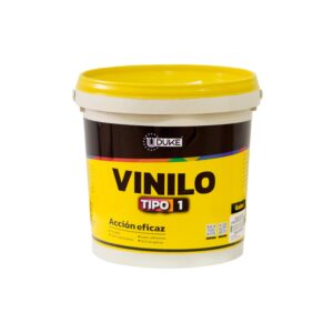 PINTURA VINILO TIPO 1 INTERIOR - EXTERIOR BLANCO GALON (UDUKE)