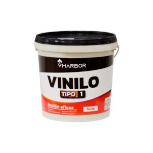 PINTURA VINILO TIPO 1 INTERIOR BLANCO GALON (VHARBOR)