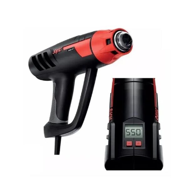 PISTOLA CALOR SKIL DIGITAL1500W T-PROFESIONAL CON ACCESORIOS (F0128005AF)(8005)
