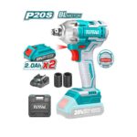 PISTOLA IMPACTO INALAMBRICA 1/2 20V 300 NM INCLUYE 2 BATERIAS 1 CARGADOR SUPER SELECT TOTAL (UTIWLI2038)