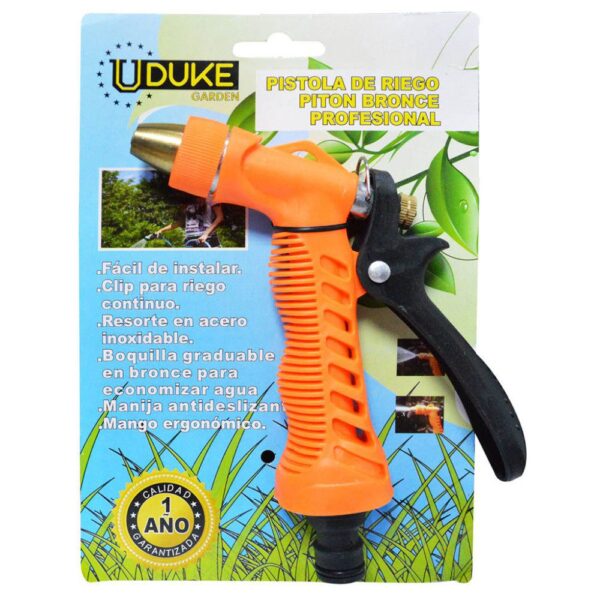 PISTOLA MANGUERA PITON FINA NARANJA UDUKE (HT20244-HT40063)
