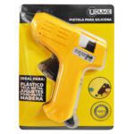 Pistola Silicona Uduke Blanca Pequena 20W con Swiche (HT80033)