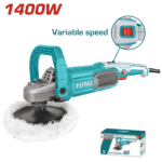 POLICHADORA 1400W INDUSTRIAL INCLUYE 4 ACCESORIOS TOTAL (UTP11418018)