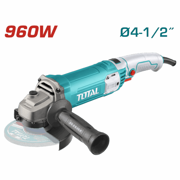 PULIDORA 4 1/2 960W INCLUYE  MANGO AUXILIAR INDUSTRIAL TOTAL (UTG10911576)