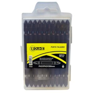 Puntas Taladro Doble x 10PCS Estria Uduke (HT1036)