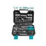 Rache con Copas 1/4 x 45 Pzs Industrial Total (THT141451)
