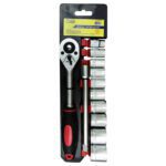 Rache con Copas Blister 3/8 x 12 en MM (HT70067)