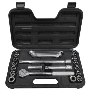 Rache con Copas Stanley 1/2 x 25C/V Pulgada (86-736)