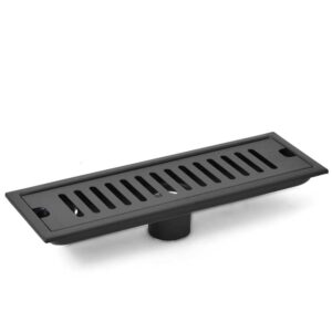 REJILLA SIFON PISO CORRIENTE ACERO INOXIDABLE
NEGRA
10x30CM UDUKE (HT1587)