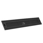 REJILLA SIFON PISO CORRIENTE ACERO INOXIDABLE
NEGRA
10x60CM UDUKE (HT1593)