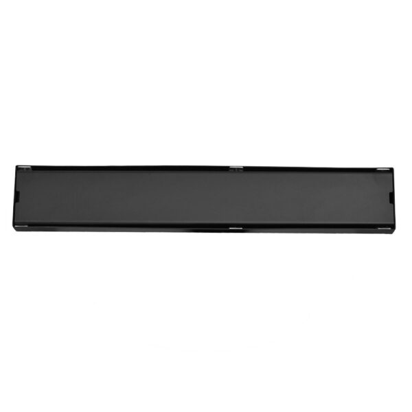 REJILLA SIFON PISO INVISIBLE ACERO INOXIDABLE 
NEGRA
6.8x30CM UDUKE (HT1597)