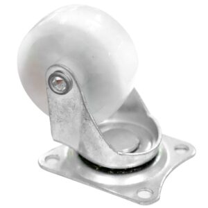 Rodachines 2 Plano Blanco Nylon 50MM 30KG (Individual) (HT40247)( 2 Balineras)