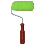 Rodillo Felpa Mini Sofi Verde - Blanco  4