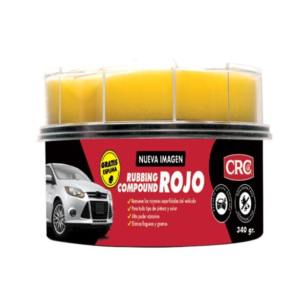 RUBBING COPAO 340 GRMS ROJO AUTOMOTRIZ CRC (10229969)