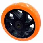 RUEDA INDIVIDUAL NARANJA 125MM 150KG (RODACHINES 5) (HT80030)