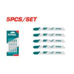 SET DE SIERRA CALADORA  PARA METAL 50MM X 5PCS TOTAL ( TJSBT118B)
