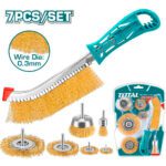 Set de Cepillos de Alambre x 7PCS Total (TAC310071)