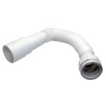 SIFON LAVAMANOS / LAVAPLATOS FLEXIBLE BLANCO UDUKE 1-1/2 X 1-1/4 (HT1189)