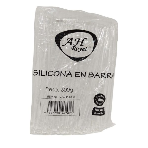 SILICONA BARRA DELGADA AH ROYAL 65 BARRAS (600 GMS-21 CMS)