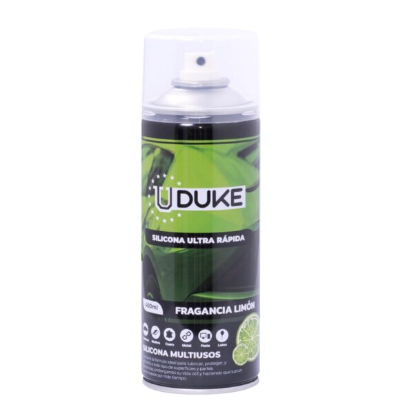 SILICONA EN AEROSOL UDUKE CON OLOR LIMON 400ML (HT40239)