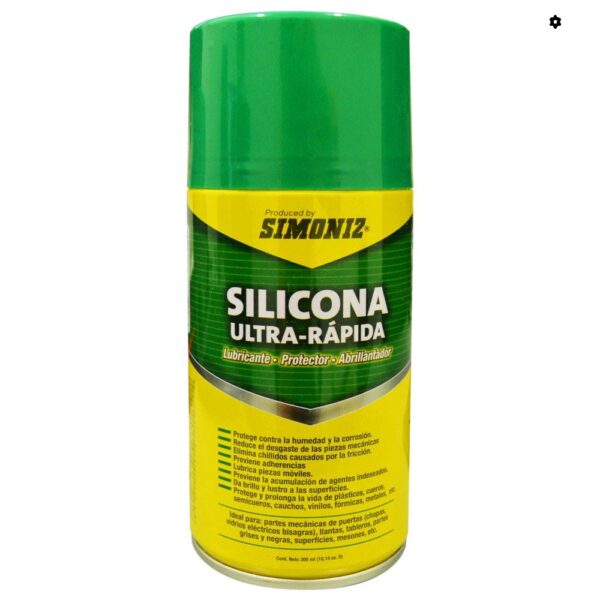 SILICONA EN AEROSOL ULTRA RAPIDA SIMONIZ CON OLOR LIMON 300 ML SM40063047 / 111357